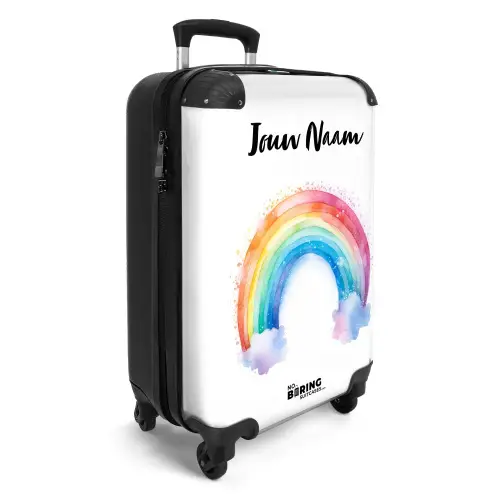 Waterverf wonderboog NBS - Handbagage koffer - Kinderen Unisex middel -productfoto_3d