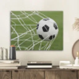 Voetbal - Goal - Net - Sport PET vilt klein -sfeer1