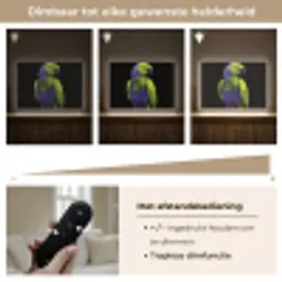 Papegaai - Veren - Opvallend - Groen Light Box met batterij (Wandlamp) middel -USP_dimbaarNL