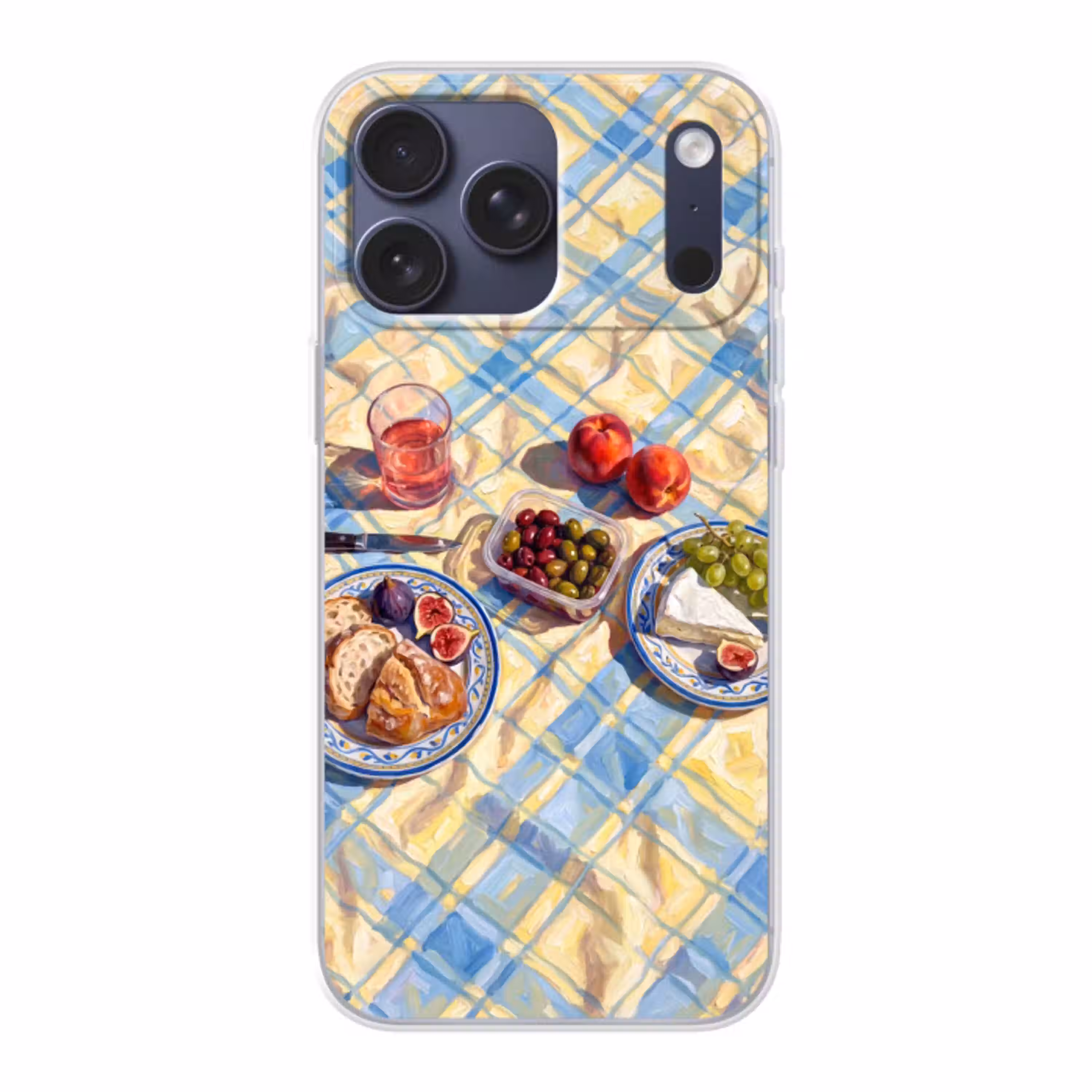 Eten - Picknick - Zomer Telefoonhoesje iPhone 17 Pro Max klein -3d