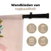 Boeket - Strikje - Kaartje - Quote Wandkleed katoen klein -sfeer2
