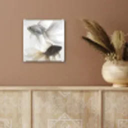 Goudvissen - Modern - Wit plexiglas 5mm klein -sfeer5
