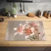 Lelies - Meeldraden - Roze - Wazig Inductie beschermer vinyl 3mm klein -sfeer5