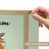 Dino - Bladeren - Grafisch - Groen Light Box met batterij (Wandlamp kind) middel -USP_websiteprintNL