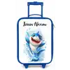 Haai - Tanden - Water Kinderkoffer - Blauw klein -zz3dotto