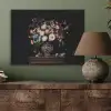 Bloemenvaas - Hout - Bloemen - Boeket PET vilt klein -sfeer2