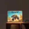 Monstertruck - Kind - Jongen - Auto Light Box met batterij (Wandlamp kind) middel -sfeer1_kind