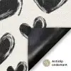 Hartjes - Patroon - Zwart Deurmat klein 898 -antislip_NL
