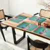 Roodborstje - Vogel - Koksmuts - Sokkel Placemat vinyl groot -zzsfeer4_Kitchenyeah-website