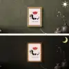Hond - Teckel - Valentijn - Love Light Box met kabel (Wandlamp) klein -sfeer3
