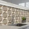 Tijdloos - Evenwicht - Beige - Taupe keuken achterwand 2 middel 871 -3d_schuin