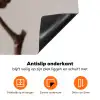 Katoenbol - Minimalistisch - Wit Inductie beschermer vinyl 3mm klein -zzzzzzz-td-onderkant