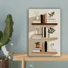 Plankjes - Boeken - Vaasjes - Planten canvas 2cm klein -sfeer4