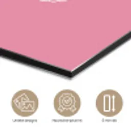 Frambozen - Steel - Getekend - Roze aluminium wit klein -closeup_NL