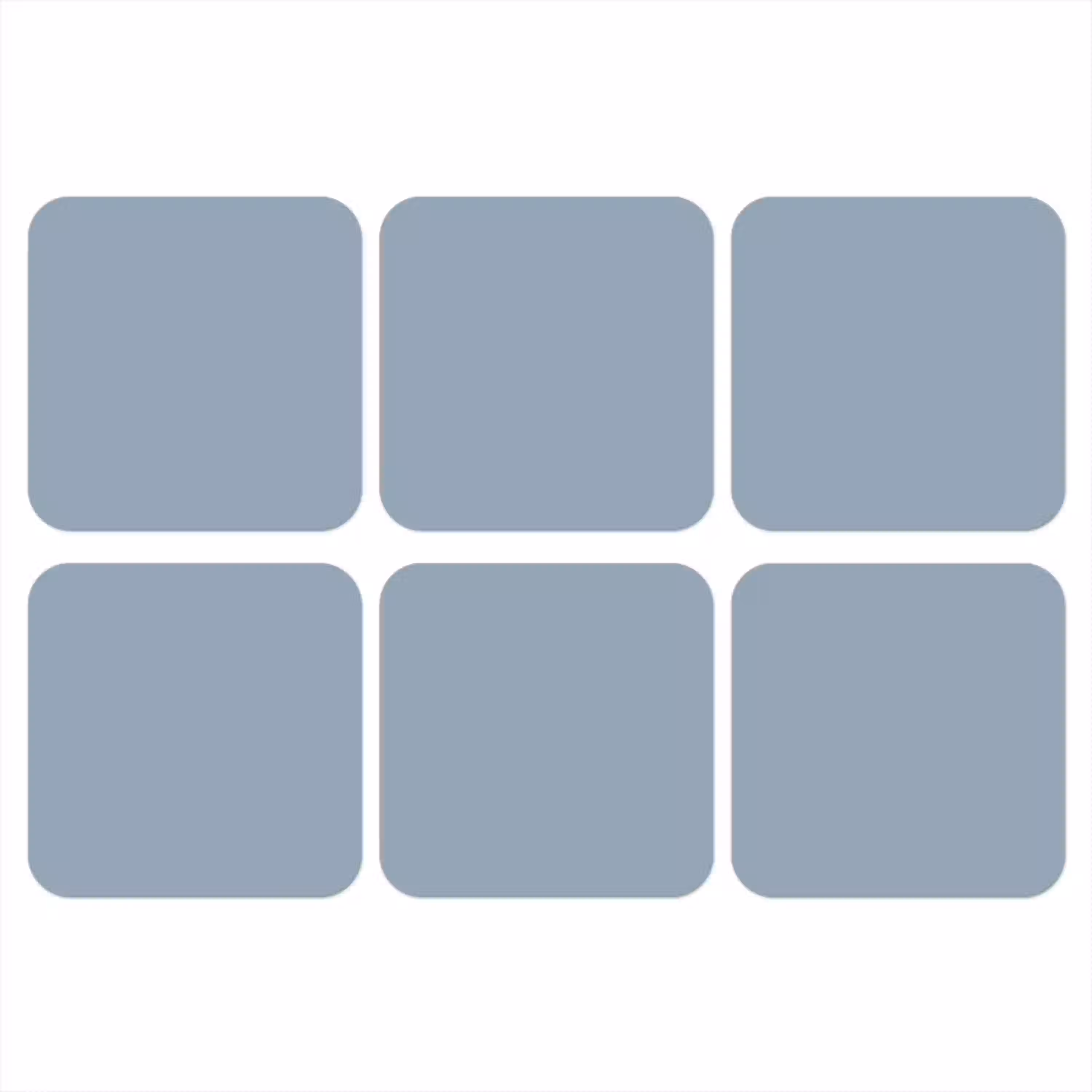 Mellow - Breeze - Blauw onderzetter kurk middel 366 -3d