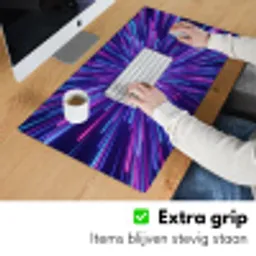 Dynamisch - Ruimte - Kleurrijk Muismat XXL klein -sfeer3