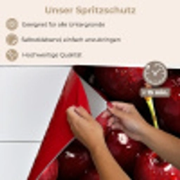 Rood - Fruit - Kersen keuken achterwand spatscherm klein -spatscherm_DE