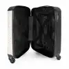 Terracottaspetters op crèmekleur NBS - Handbagage koffer - Volwassenen Unisex middel -binnenkant