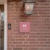 Oudroze - Modern Naambord Vierkant klein -sfeer7-XS