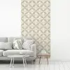 Patroon - Klassiek - Beige fotobehang vinyl groot 64 -woonkamer