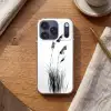 Minimalistisch - Stelen - Wit Telefoonhoesje iPhone 17 Pro klein -sfeer1
