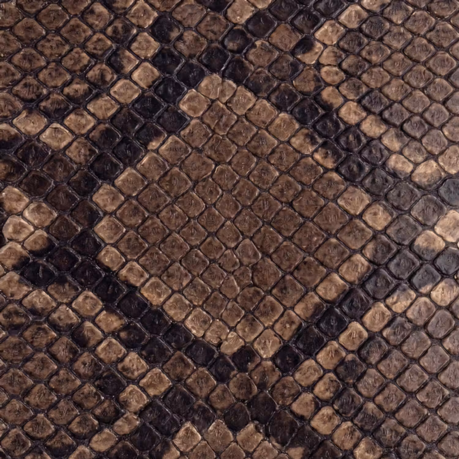 Tapete - Python - Schuppen - Bronze