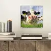 Koe - Boerderij - Gras - Dieren plexiglas 5mm klein -sfeer1