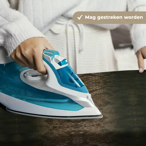 Slang - Boa - Diep - Bruin Wandkleed katoen klein 269 -sfeer9