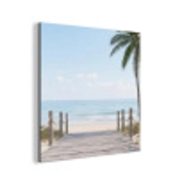 Palmbomen - Pad - Horizon aluminium wit klein -3d