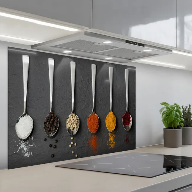 Salpicaderos de cocina - Espejo de sabores