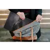 Portret - Paard - Zwart laptophoes neopreen klein -tas