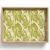 Palmblad - Patroon - Groen Dienblad Rechthoek middel 911 -z3d_shopping