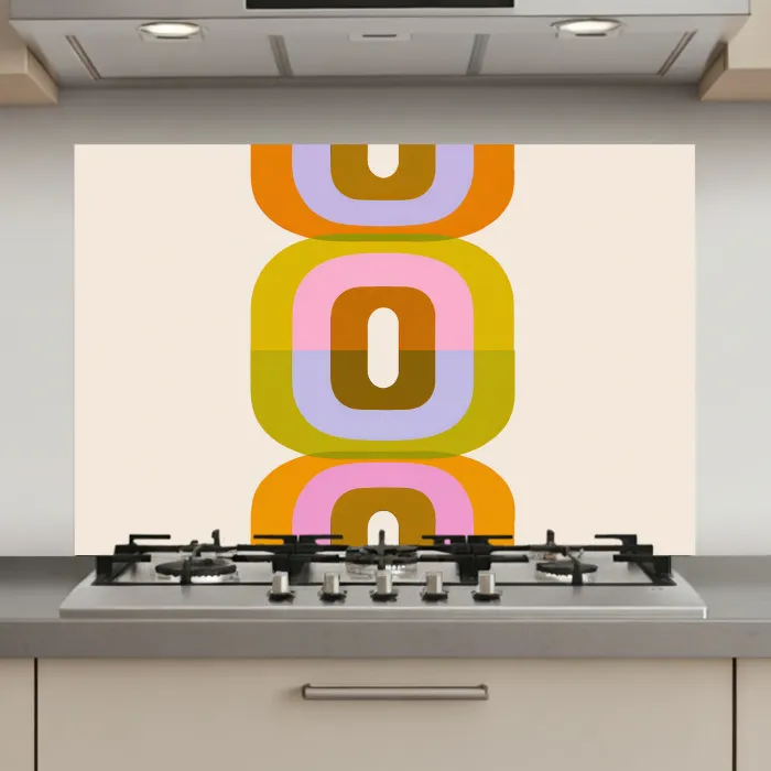 Stapel - Vormen - Geblokt - Oranje keuken achterwand spatscherm klein -3d_website