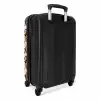 Driedubbele hartenlaag NBS - Handbagage koffer - Volwassenen Unisex middel -achterkant