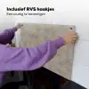 Retro - Beton - Patroon Inductie beschemer met haakjes klein 777 -ky-ophangen-nl