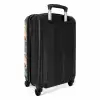 Boho - Zachte aardetinten NBS - Handbagage koffer - Kinderen Unisex middel -achterkant