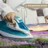 Lavendel - Bloemen - Zonsondergang - Paars - Weide Wandkleed katoen klein -sfeer9