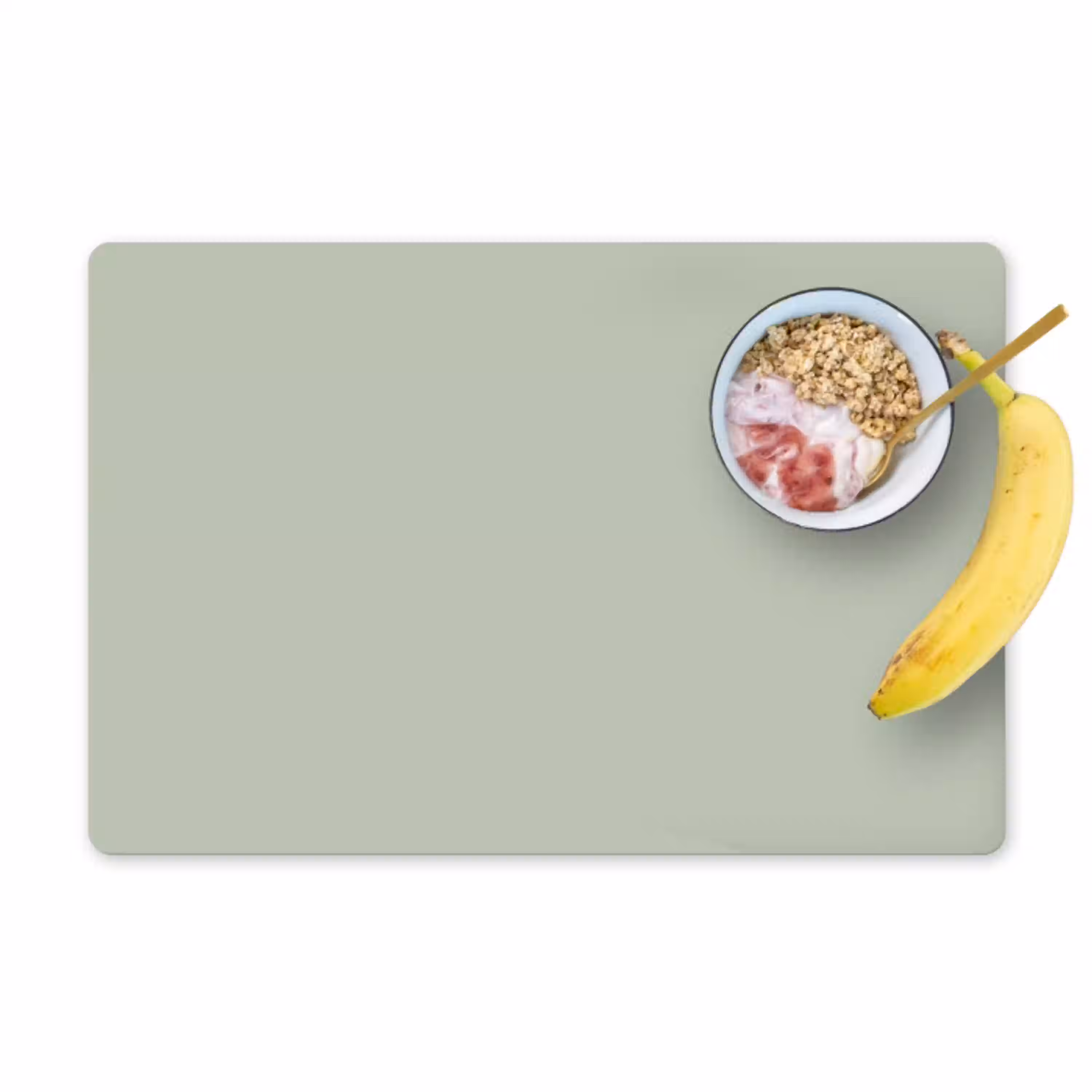 Mintgroen - Effen kleur Placemat vinyl groot 368 -zzzproduct_Kitchenyeah-website
