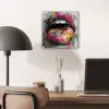 Lippen - Graffiti - Expressief plexiglas 5mm klein -sfeer6