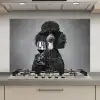 Hond - Krullen - Zonnebril - Wijn keuken achterwand spatscherm klein -3d_website