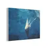 Zeilboot - Water - Abstract - Schaduw PET vilt klein -3d