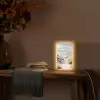 Duinen - Gras - Sporen - Wolken Light Box met kabel (Tafellamp) klein -sfeer4