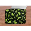 Gaming - Vormen - Pijlen - Abstract - Zwart laptophoes neopreen klein -tafel