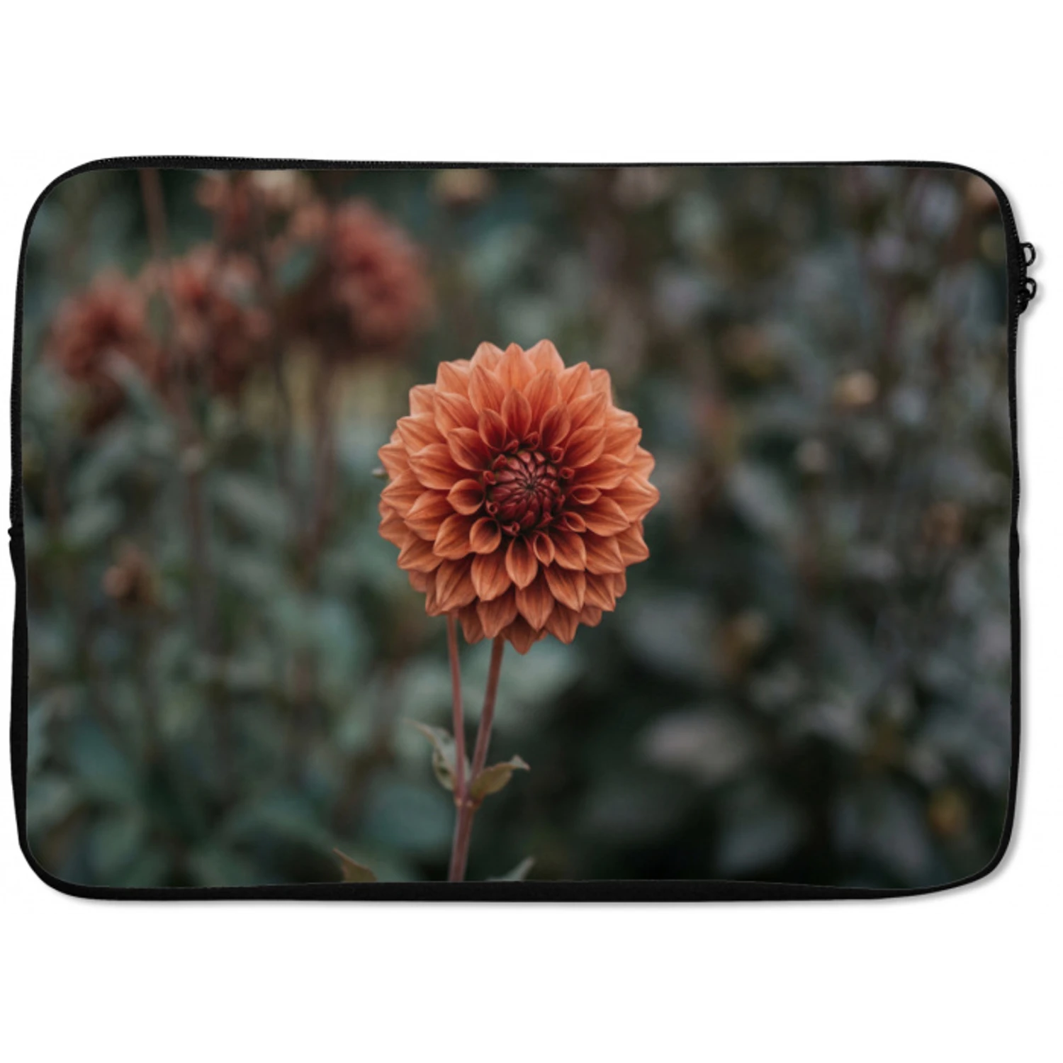 Dahlia - Bloem - Natuur - Sfeervol laptophoes neopreen klein -zkaufland3dotto
