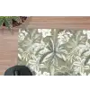 Botanisch - Bloemen - Groen muismat rubber klein 262 -closeup