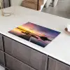 Steiger - Zonsondergang - Water - Zee - Reflectie Inductie beschermer vinyl 3mm klein -sfeer8
