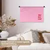 Yes you can do it - Rood - Roze Wandkleed katoen klein -tsfeer1_DE