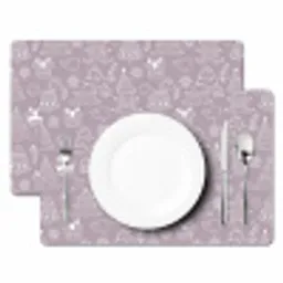 Kerst - Kerstboom - Patroon - Winter - Zuurstok Placemat vinyl groot -zzsfeer2_Kitchenyeah-website