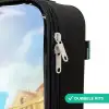 Auto door de stad Kinderkoffer - Zwart klein -rits_NL