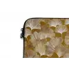 Ginkgo - Bladeren - Goud laptophoes neopreen klein 279 -detail